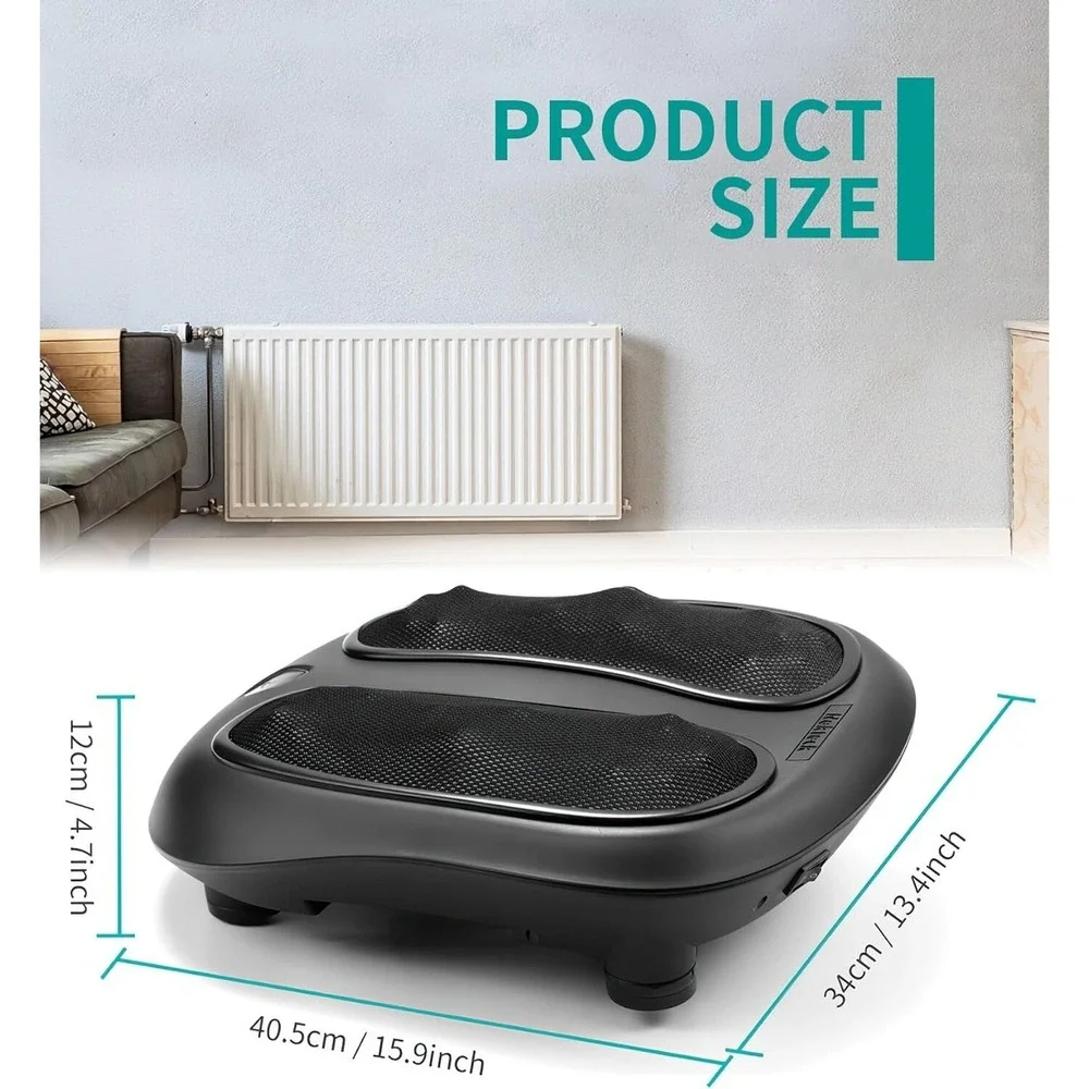 Shiatsu Foot Massager with Heat, Deep Kneading for Plantar Fasciitis Pain Relief